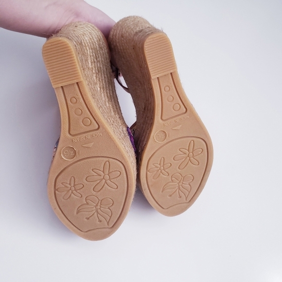 Anthropologie Gaimo Colorful Brazilian Embroidered Espadrille Wedge - Picture 8 of 12